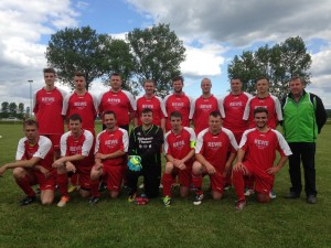 Die erste Mannschaft der SG Griesheim/Großliebringen beim letzten Spiel gegen Möhrenbach. Foto: Mario Bloß